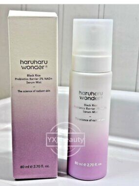 New Boxed haruharu Wonder Black Rice Face Serum Mist Full Size 80 ml/2.7 oz